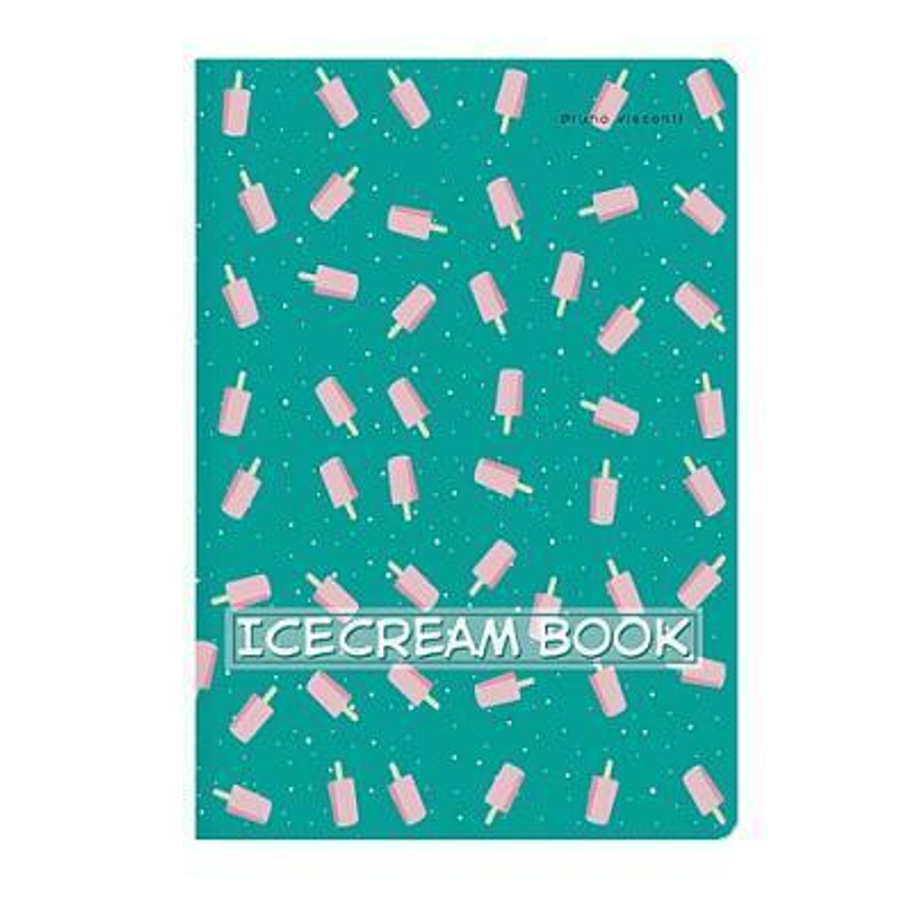 Тетрадь А5 40л. клетка "Icecream" (BrunoVisconti)
