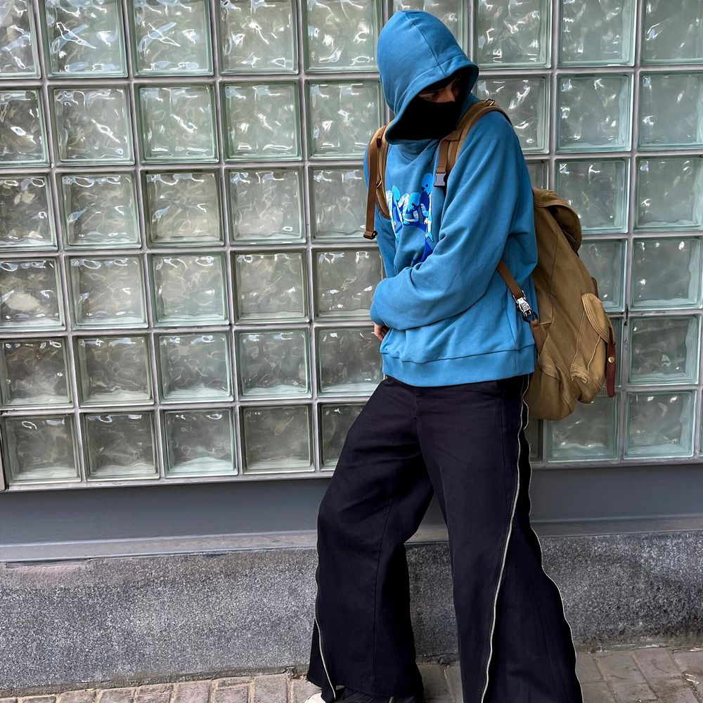 Худи Syro Planete Sauvage Бирюзовый