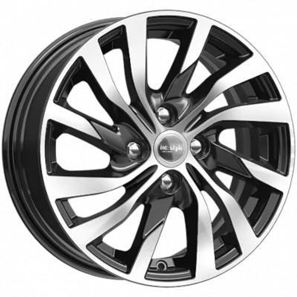 K&amp;K KC882 6x15 4x100 ET 46 Dia 54.1 (алмаз черный)