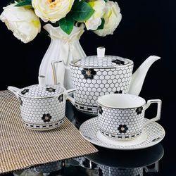 Lenardi 205-664 Чайный сервиз 14пр. в под.уп.(х3)Фарфор