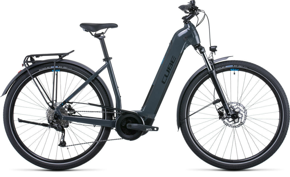 Электровелосипед Cube Touring Hybrid ONE 400 Easy Entry (2022)