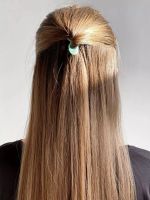 NO 1 HAIRPIN | TANTALIZING BLUE - 3X HAIRPINS/BOX / Шпильки No1 Hairpin нежно-бирюзового цвета (набор из 3 шпилек)