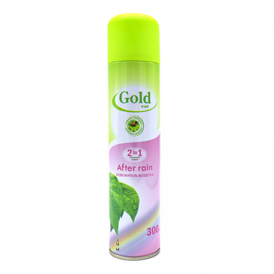 Освежитель воздуха Gold Wind 300 мл., После дождя (12)