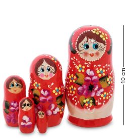 Народные промыслы МР-43/60-B Матрешка 5м «Василина» мал.
