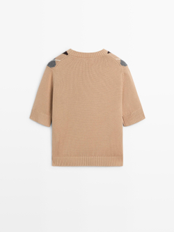 Massimo Dutti Трикотажный свитер, цвет верблюжьей шерсти