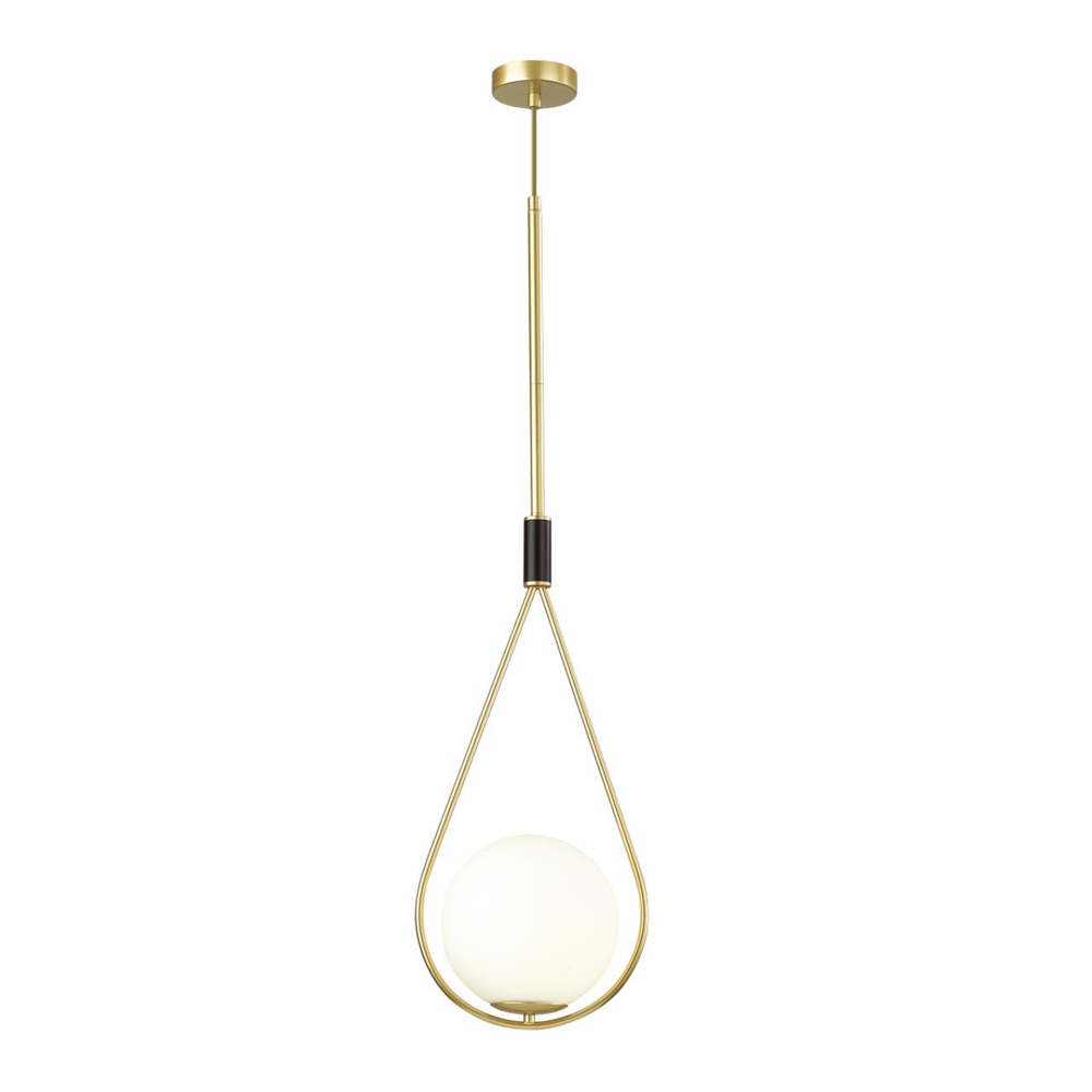 4810/1A PENDANT ODL21 415 золтой/черный/белый Подвес E14 1*40W FLARI