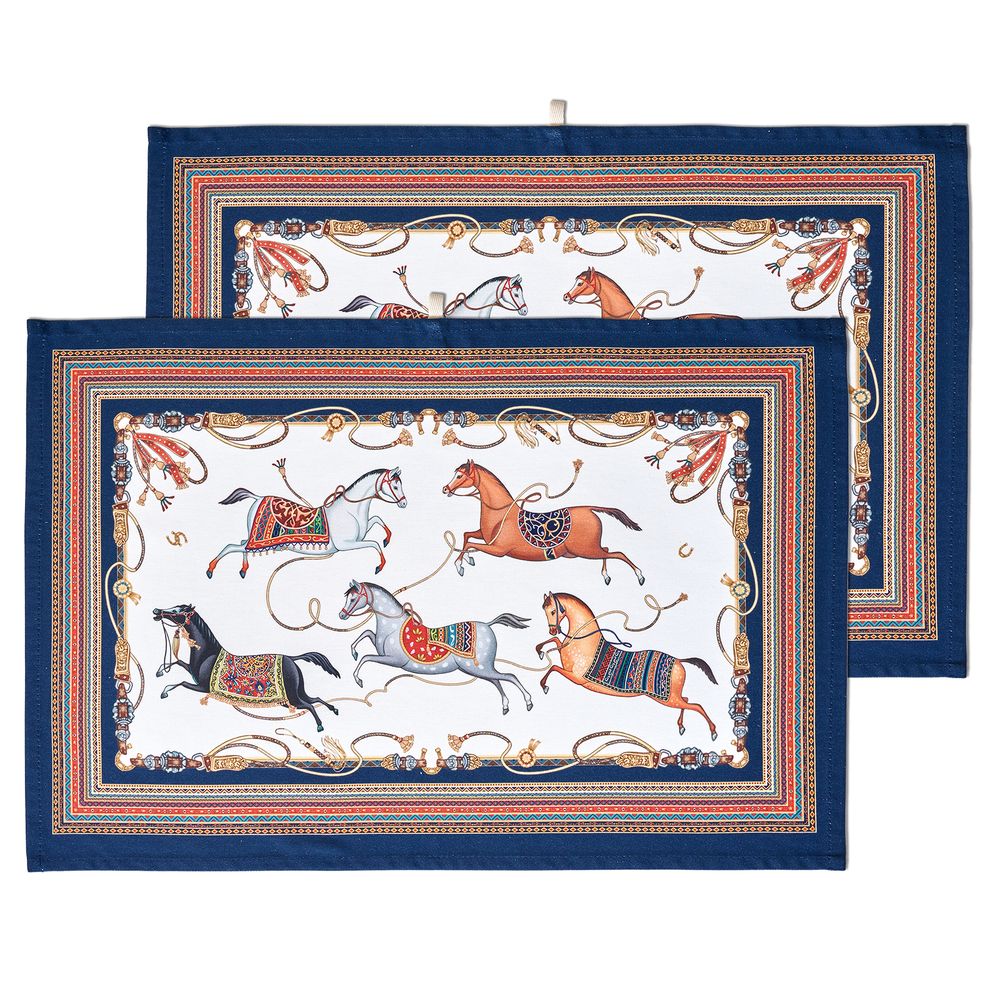 НАБОР ПОЛОТЕНЕЦ 2ШТ "PASSAGE",40Х60СМ, 100% ХЛОПОК,БЕЛЫЙ,ТВИЛ