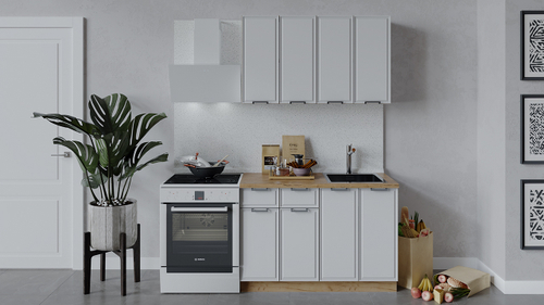 Кухонный гарнитур «Белладжио» длиной 120 см