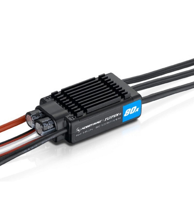 Бесколлекторный регулятор Hobbywing FLYFUN-80A-6S-V5 (80A-100A, Aircraft)