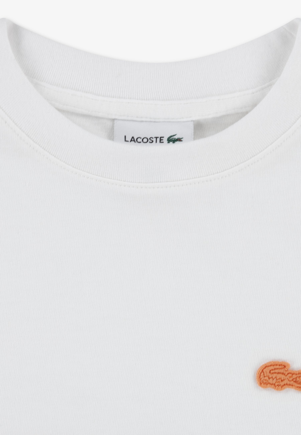 Lacoste WATERCOLOR - Футболка с принтом - Белый