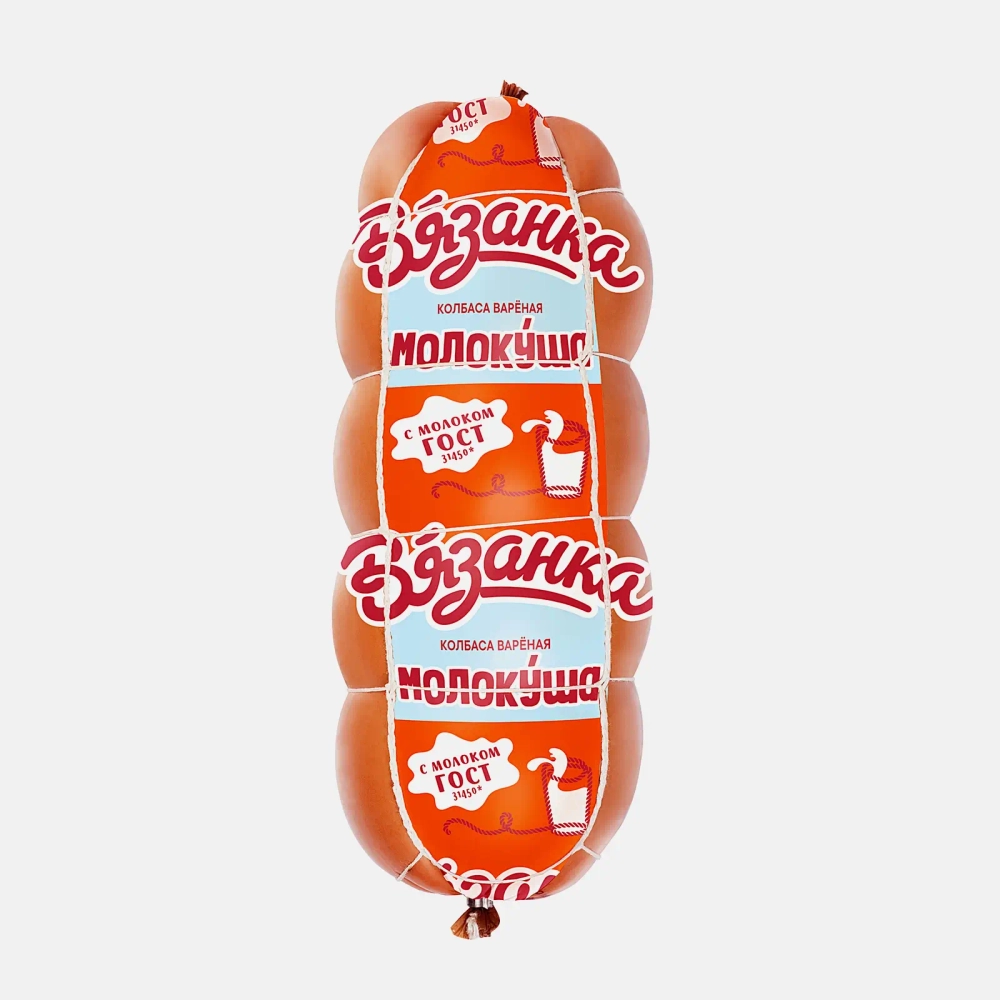 Колбаса Вязанка Молокуша вареная весовая