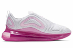 Кроссовки Nike Air Max 720 White Pink Rise Laser Fuchsia (Женская размерная сетка)