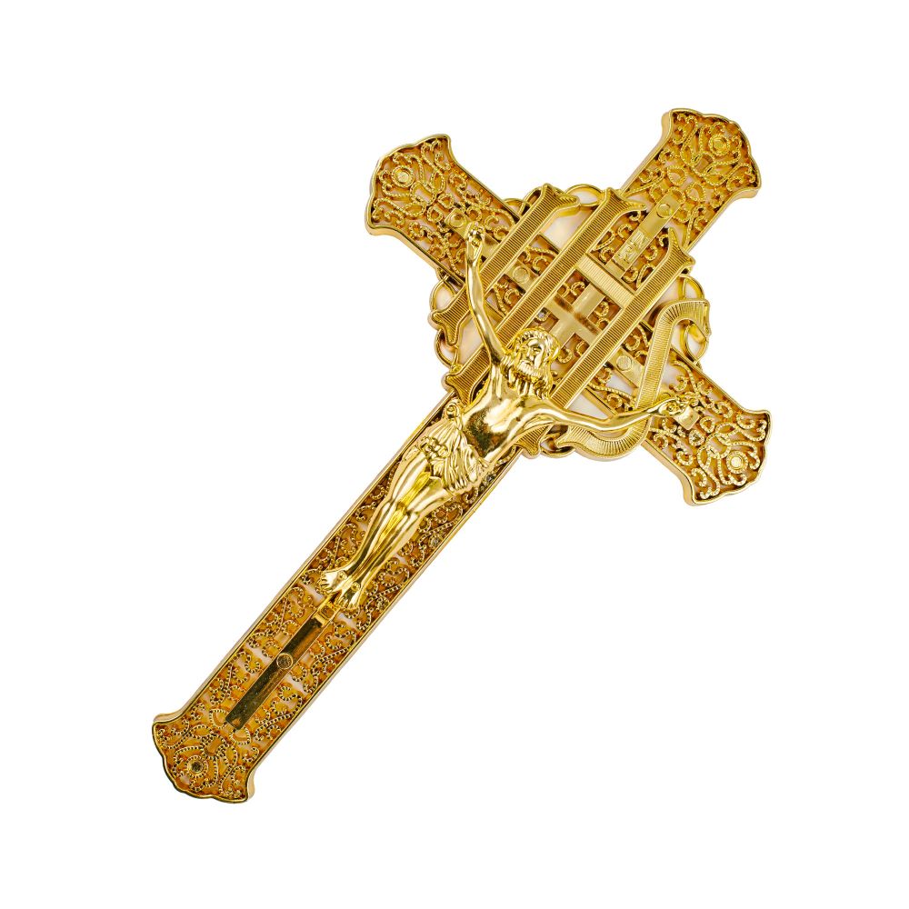 Крест православный ажурный средний