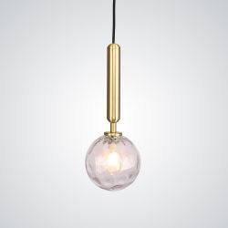 Подвесной светильник RAFFIN Gold/Transparent