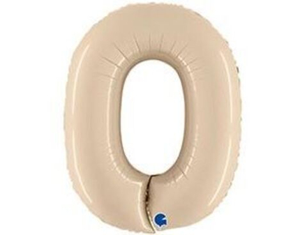 Г ЦИФРА 0 40" Сатин Крем