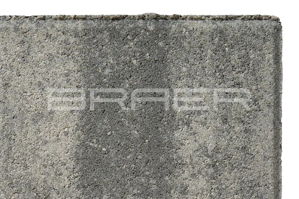 Тротуарная плитка Braer Прямоугольник, Color Mix Туман, 40 мм