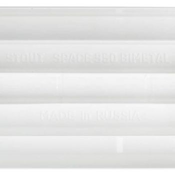 STOUT Space 350  4 секции радиатор биметаллический боковое подключение