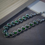 Набор материалов для колье "Лакшери", кольчужное плетение МК