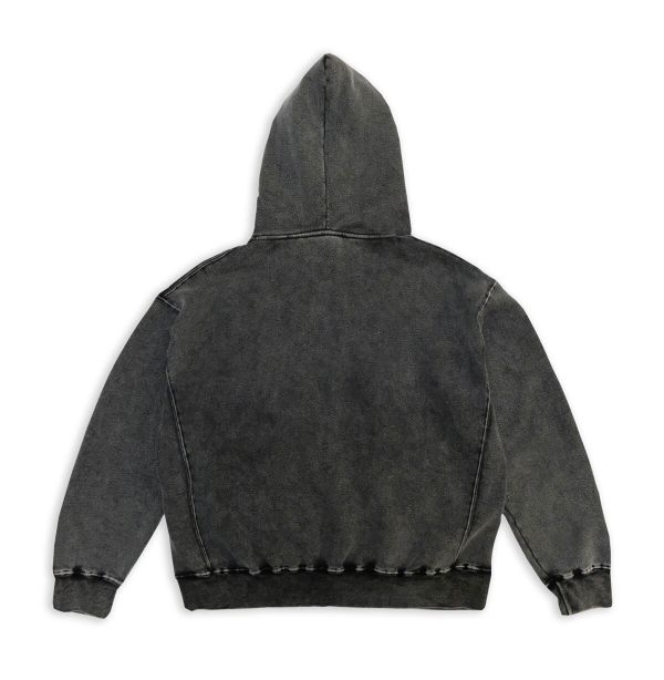 Худи Garment Dyed Boxlogo Серый - фото 2