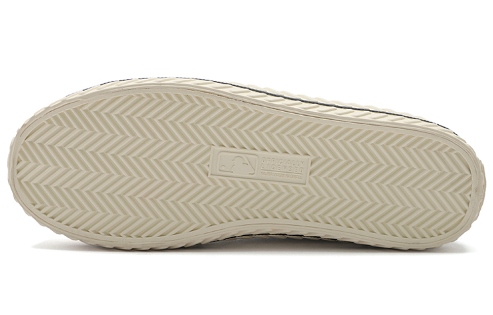 MLB Playball Origin Comfortable Abrasion Resistant, Breathable, Lightweight Low top Canvas Shoes Unisex Light Blue