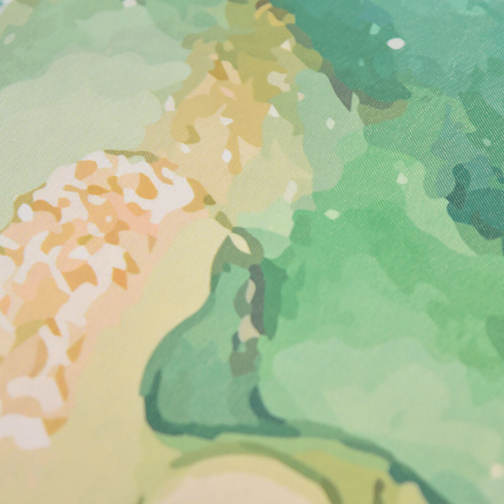 Штора для ванной 180*180см тканевая, HC1124