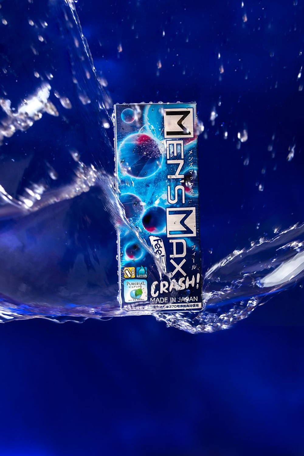 Сиреневый мастурбатор MensMax Feel Crash