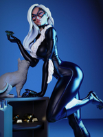 Фигурка Чёрная кошка Фелиция Харди Black Cat Felicia Hardy