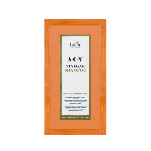 Шампунь с яблочным уксусом для блеска волос Lador ACV Vinegar Shampoo (пробник)