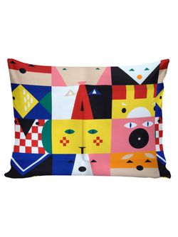 Наволочка комплект 2шт Сказка "Маски" 50х70 см, перкаль