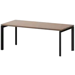 Стол руководителя на металлокаркасе КТМ-20.38  2000x900x750 Акцент