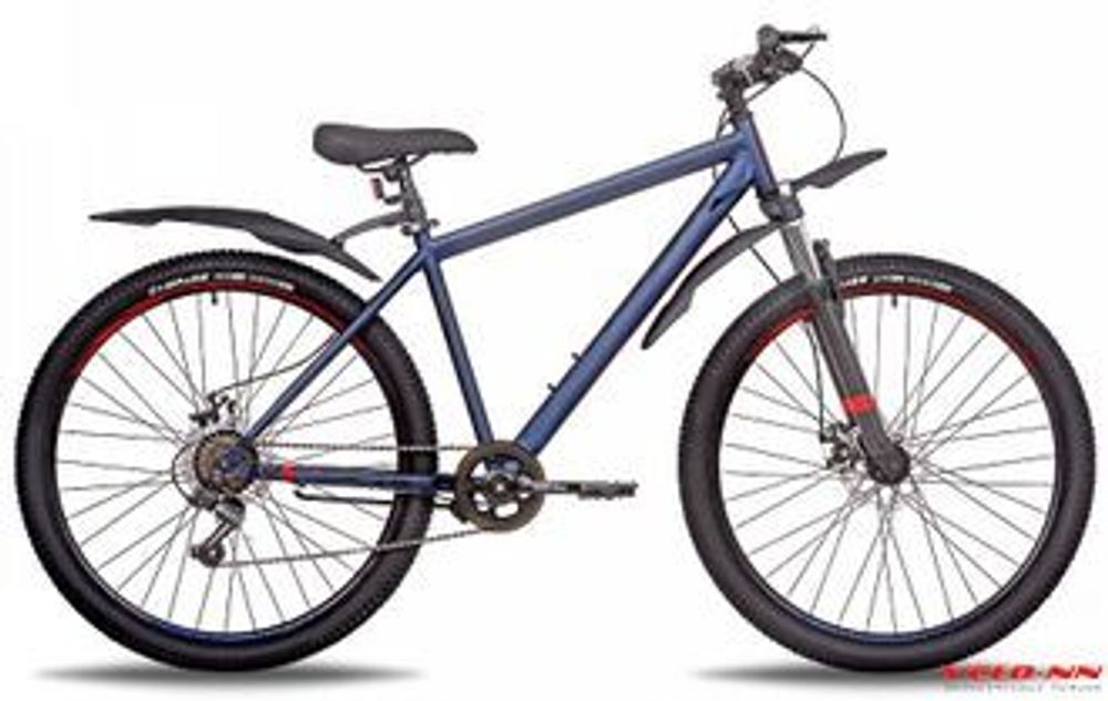 Велосипед 27.5&quot; RUSH HOUR NX 675 DISC ST 6ск, рама 18&quot;, синий