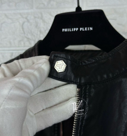 Кожаная куртка Philipp Plein