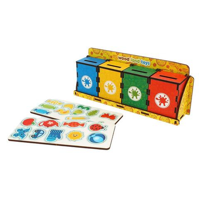 Сортер «Комодик. Убираем комнату» (Woodland)