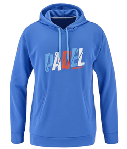 Мужская теннисная кофта Babolat Padel Hood Sweat Men - french blue