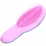 Расческа массажная компактная «Care Brush», цвет синий , 21*7,5см, в пластиковой коробке