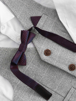 Комплект из четырех предметов для мальчика Next 633-694, Светло-серый, Белый