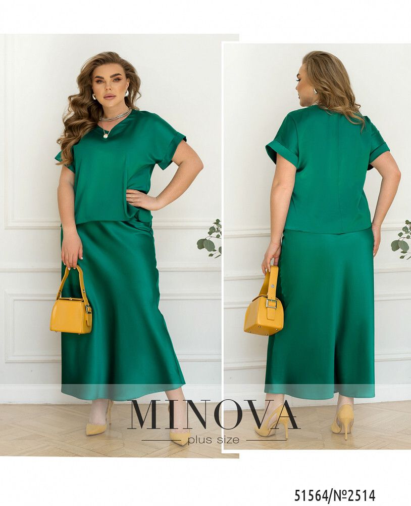 Костюм 2514-зеленый Minova