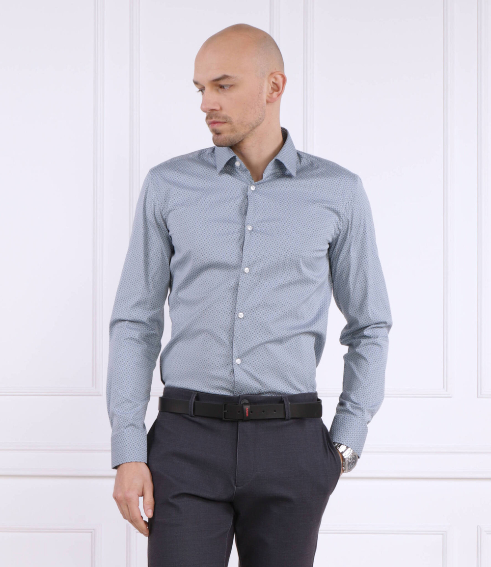 Рубашка Kenno HUGO - голубой(50490107)