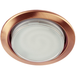 KL35 SC /1 (к) Светильник ЭРА под лампу Gx53,220V, 13W, медь | Встраиваемые светильники Для ламп GX53