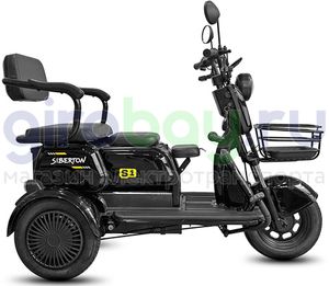 Электротрицикл SIBERTON V1 2000W (60V/21Ah) фото №4