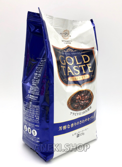 Кофе молотый жареный среднего помола мягкого вкуса 320 г Gold Taste MitsuMotoCoffee