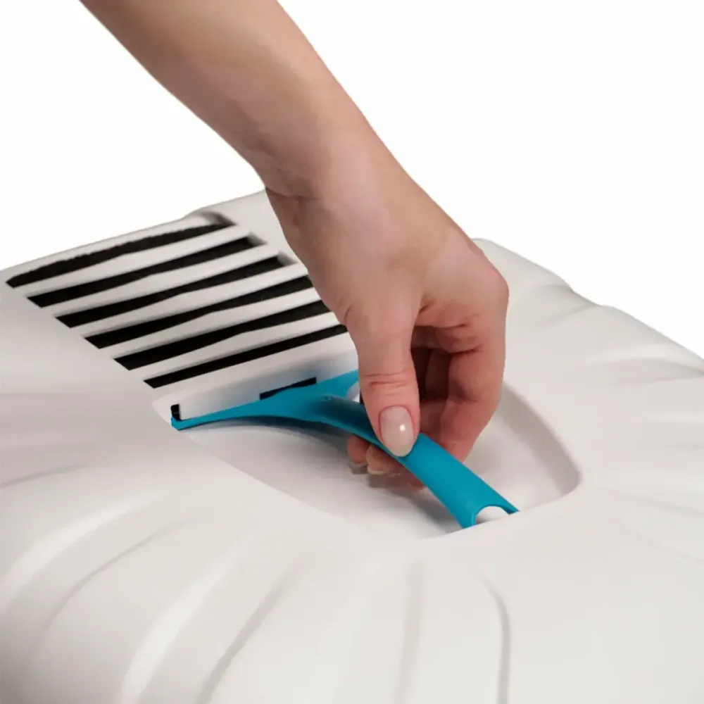 Био-туалет MPS KOMODA 54х39х40h см с совком, голубой