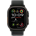 Умные часы Apple Watch Ultra 2 (2024) GPS+Cellular 49mm, Black Titanium ремешок "Black Trail Loop", размер M/L 145-220mm  (MX4V3)