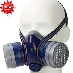 Изолирующая полумаска «Исток 400» NEW c комбинированными фильтрами (РУ-60М)