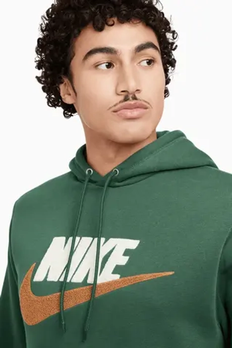 Кофта Nike Club Fleece - зеленый