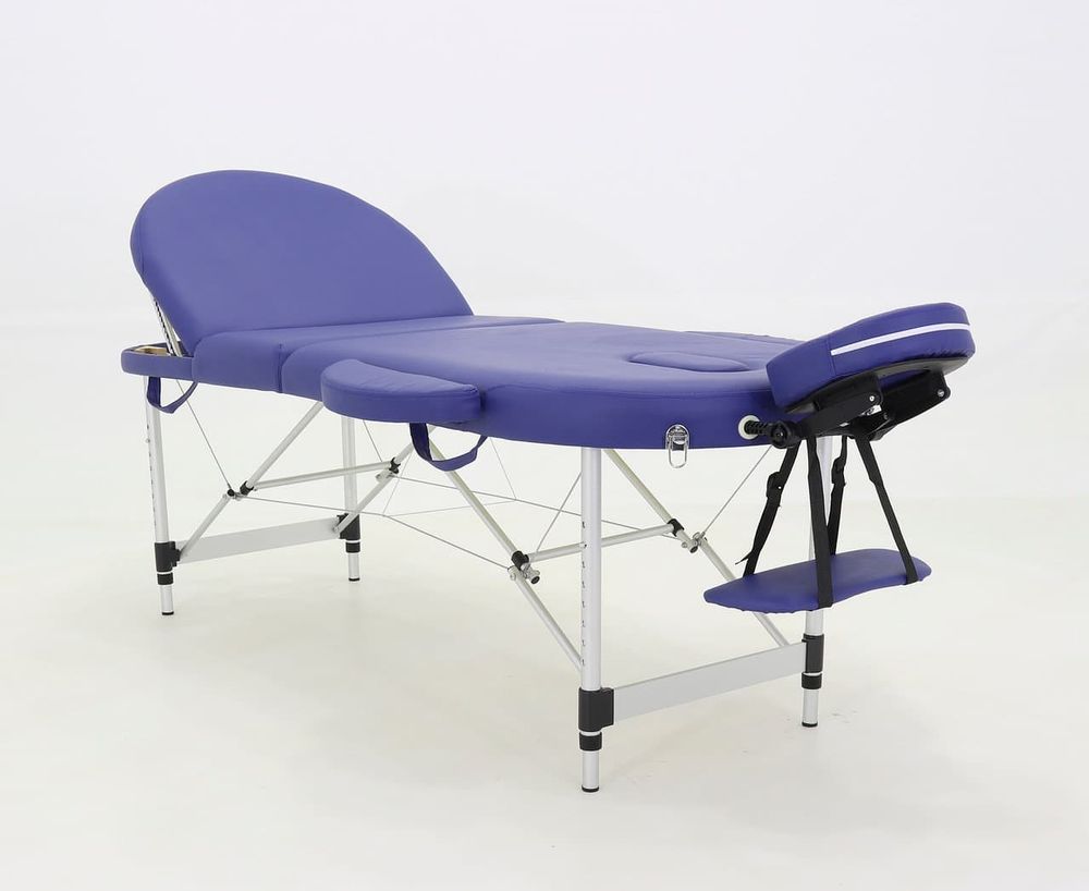 Массажный складной стол JFAL03 овал