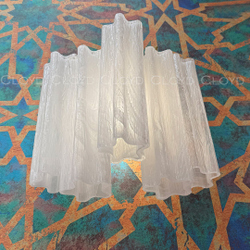 Бра Cloyd ANNO-B W1 / выс. 29 см - латунь светл. - стекло белые облака (арт.20467)