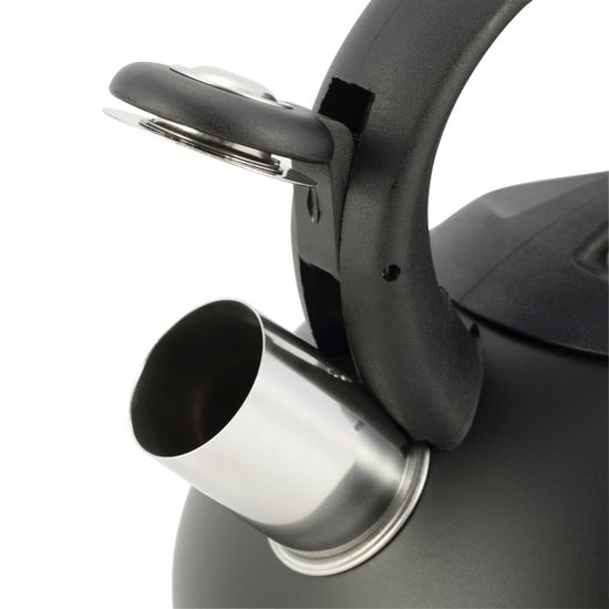 Чайник 2,5 л. из нержавеющей стали со свистком Ofenbach NB 100302 и ручкой из нейлона