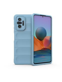 Противоударный чехол Flexible Case для Xiaomi Redmi Note 10 Pro