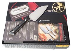 Нож Microtech Kitchen Santoku Small Black G-10 3300-10BKфотография - 2